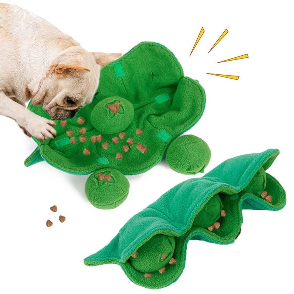 Sniffing Dog Toy Squeaky Plush Treat Dog Toys Dispenser Toy