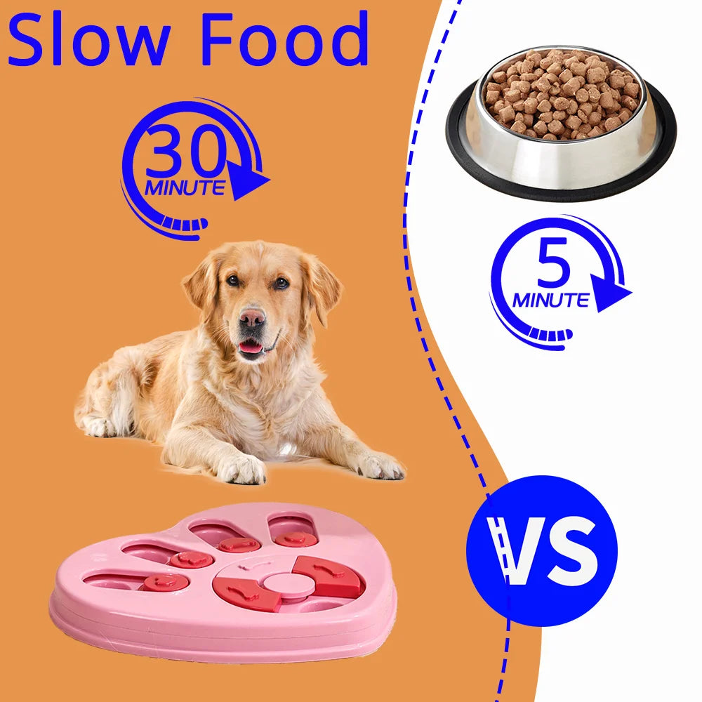 Dog Puzzle Toys Slow Feeder Interactive Dogs Training Game