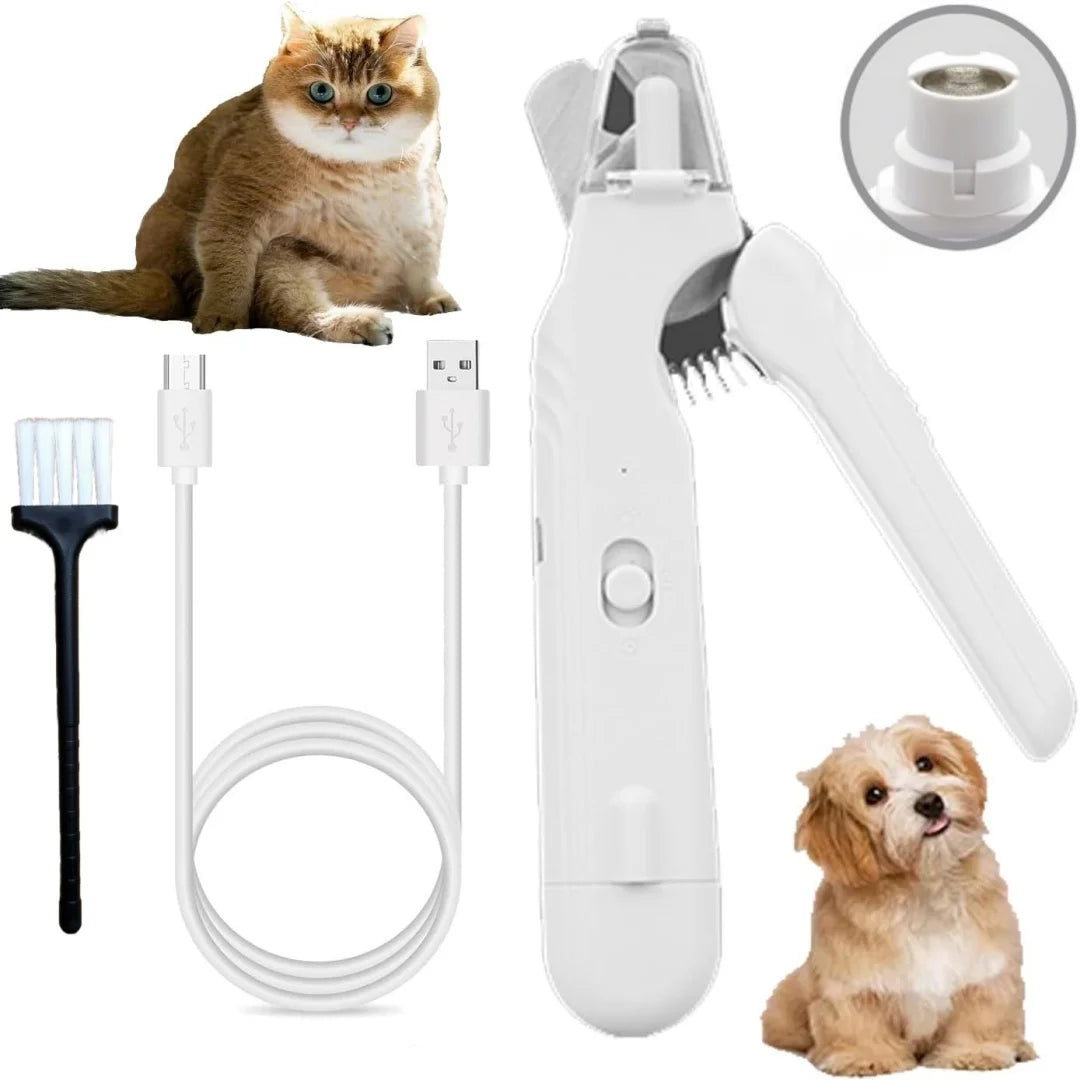 Pet Nail Clippers Quiet Pet Nail Grinder Grooming Tool