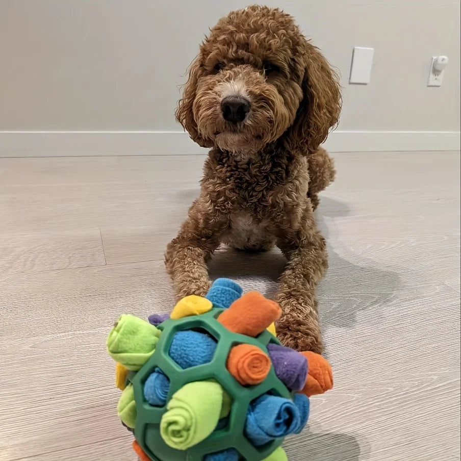 Interactive Dog Toy Sniffing Ball for Hiding Treats Treat Toys
