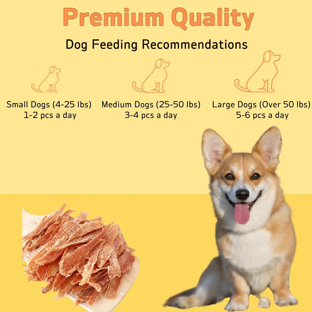 Chicken Jerky and Duck Dog Treats For Small Pure Chicken