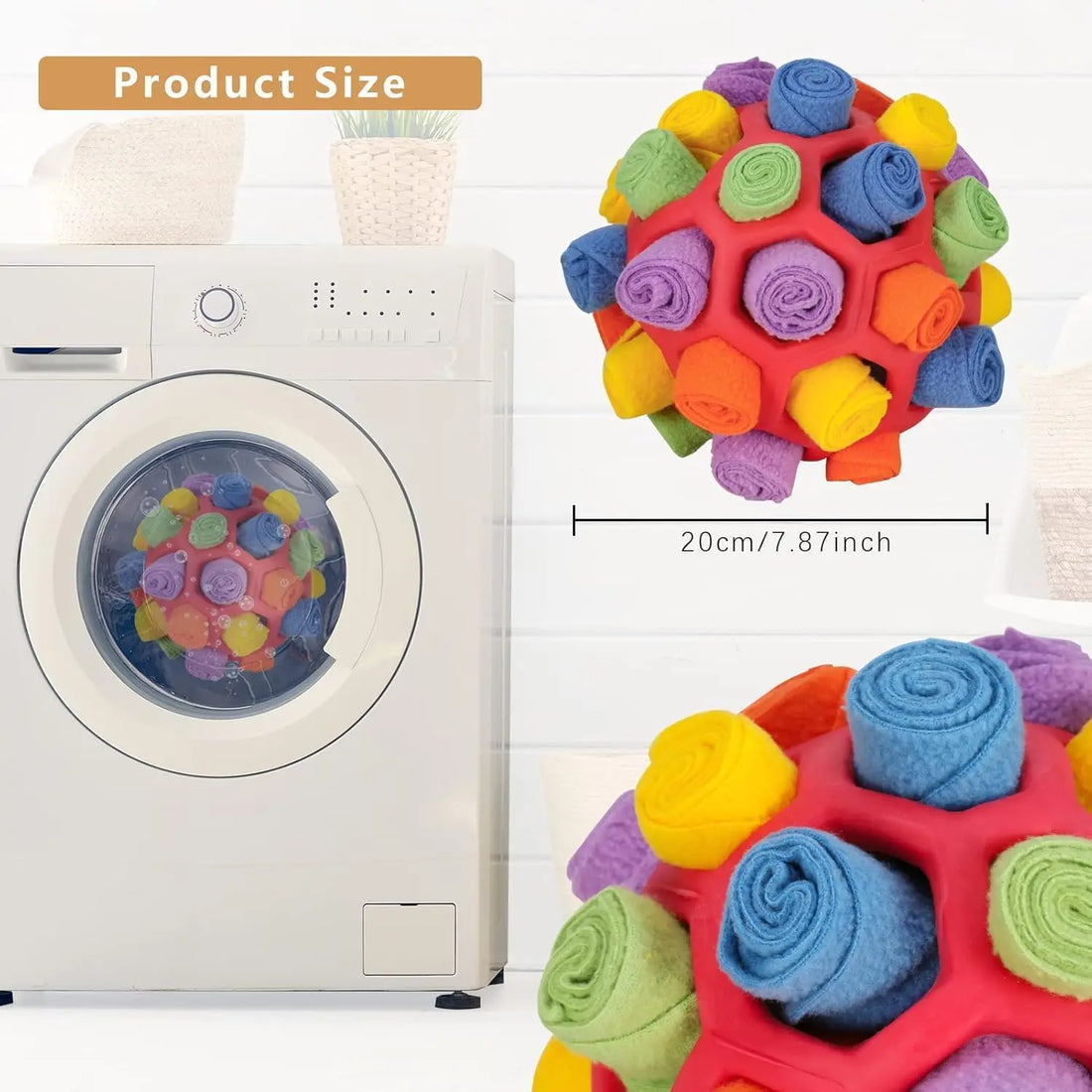 Interactive Dog Puzzle Toy Sniffing Ball for Treat Dog Toys