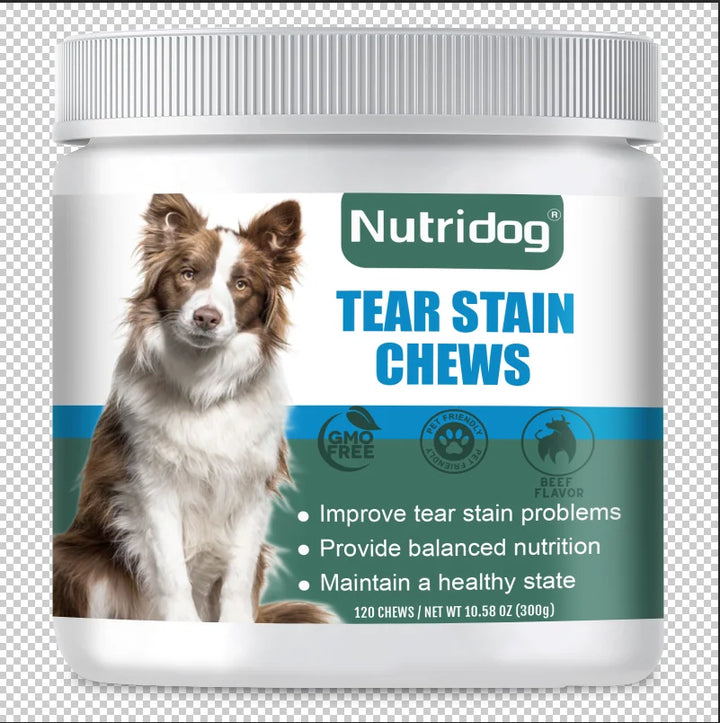 Tear Stain Dog Food with cranberries & vitamins Wet Food