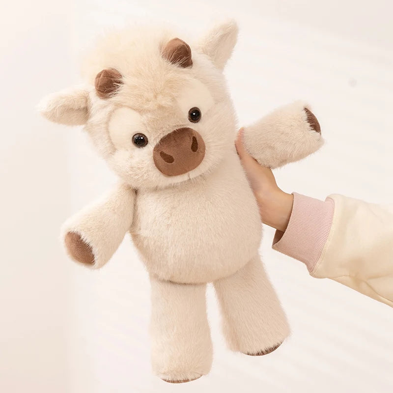 Adorable Highland Cattle Plush Toy  Stuffed Animal