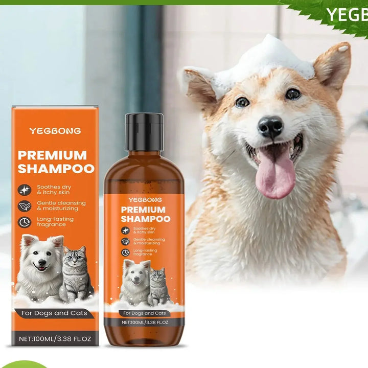 Natural Pet Shampoo for Dogs & Cats Coconut Oil