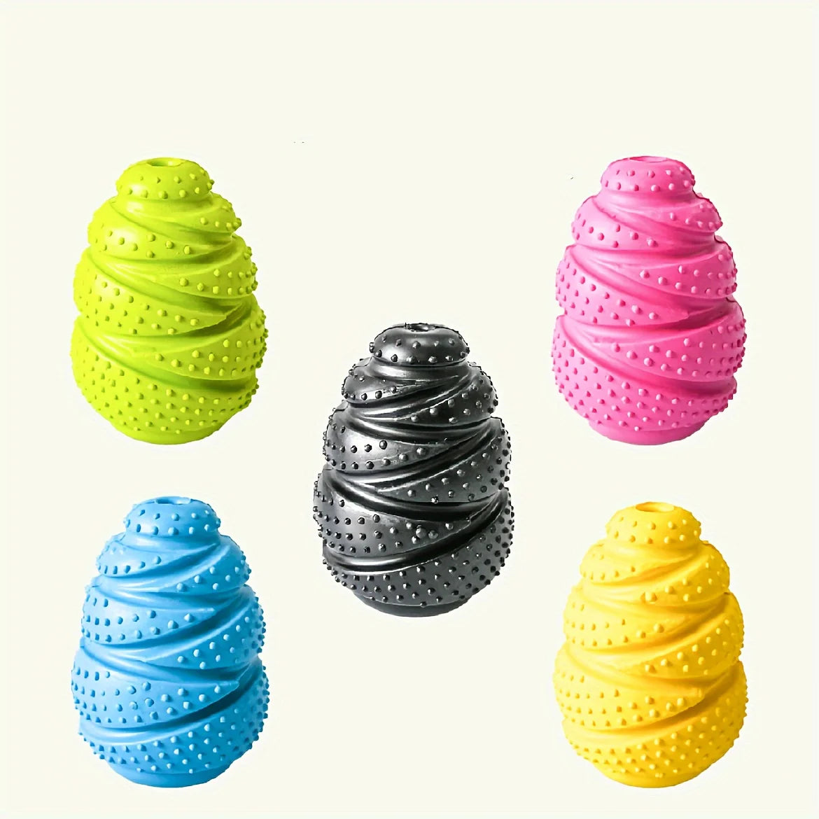 Durable Rubber Dog Chew Toy with Treat Treat Dog Toys