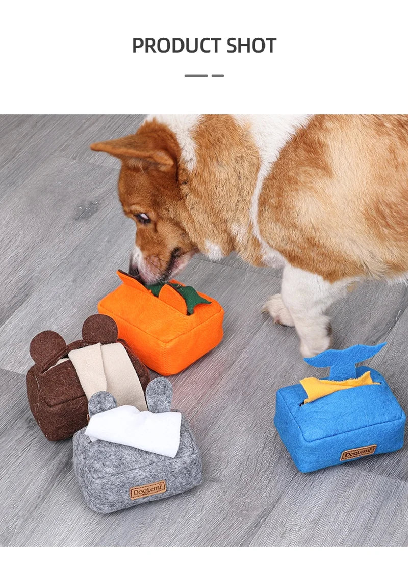 Dog Interactive Snuffle Toys Treat Dog Feeder Pet Toys