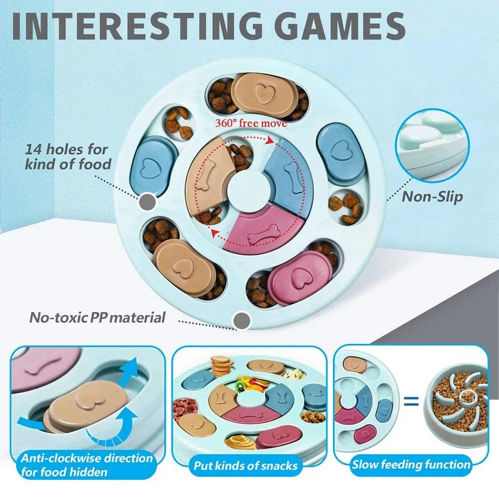 Dog Puzzle Toys Slow Feeder Interactive  Dogs Food Games