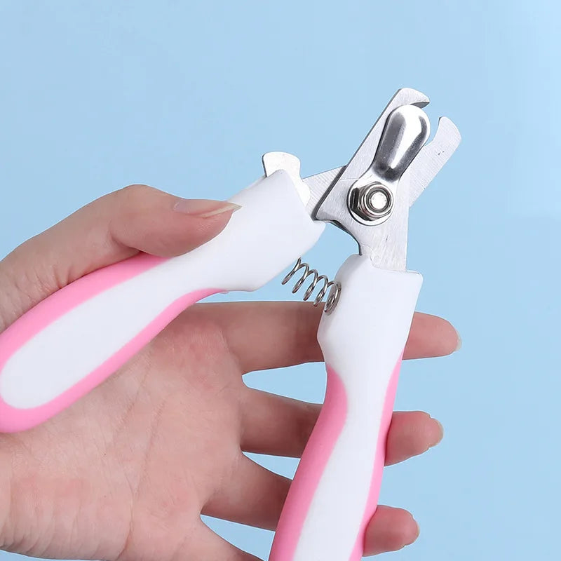 Pet Nail Clipper Stainless Steel Dog Cat Nail Trimmer