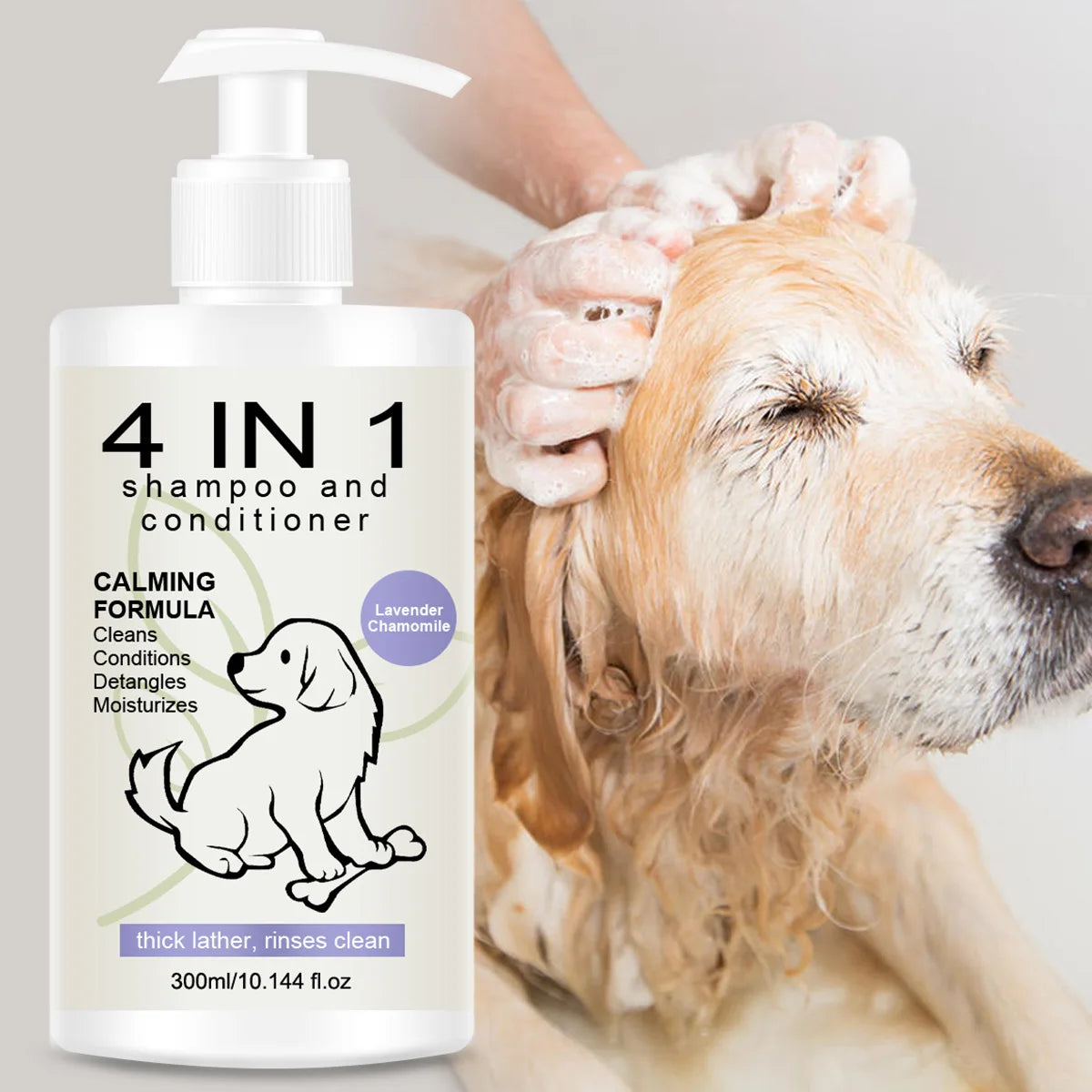 Pet shampoo and conditioner Special shampoo for dog