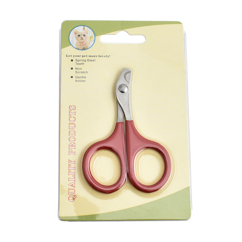 Cat Nail Scissors Pet Dog Nail Clippers Toe Claw Trimmer