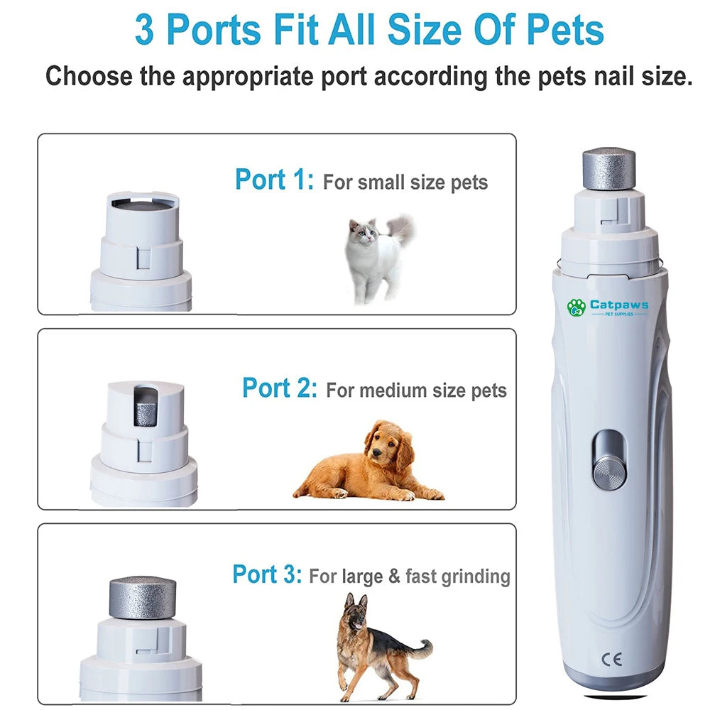 Dog Claw Grinder Electric Dog Paws  Nail Trimmer Tools