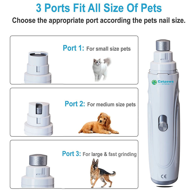Dog Claw Grinder Electric Dog Paws  Nail Trimmer Tools