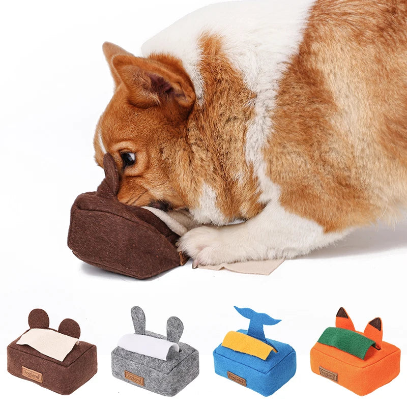 Dog Interactive Snuffle Toys Treat Dog Feeder Pet Toys
