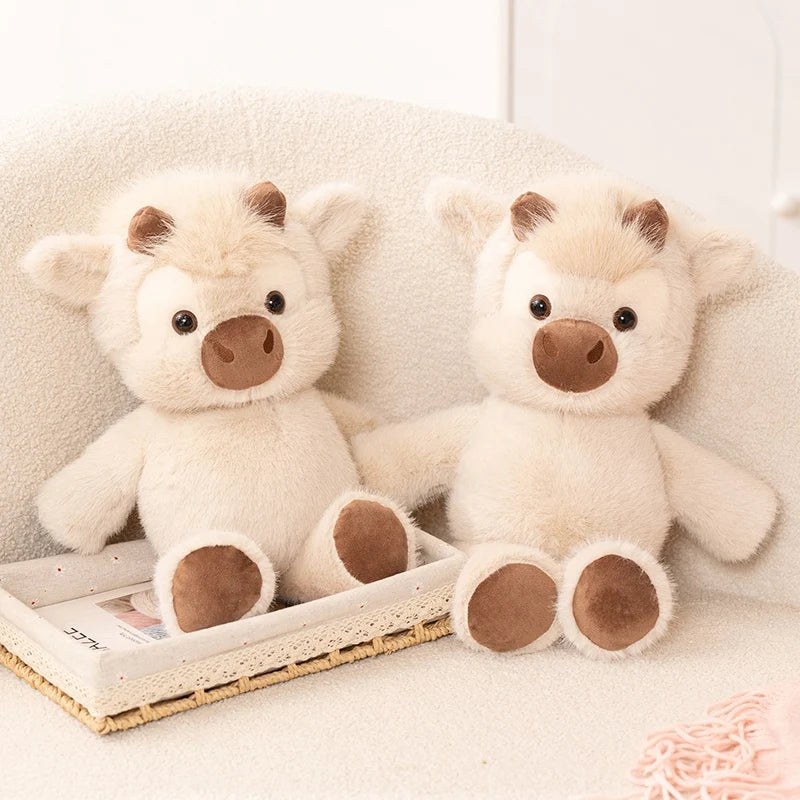 Adorable Highland Cattle Plush Toy  Stuffed Animal