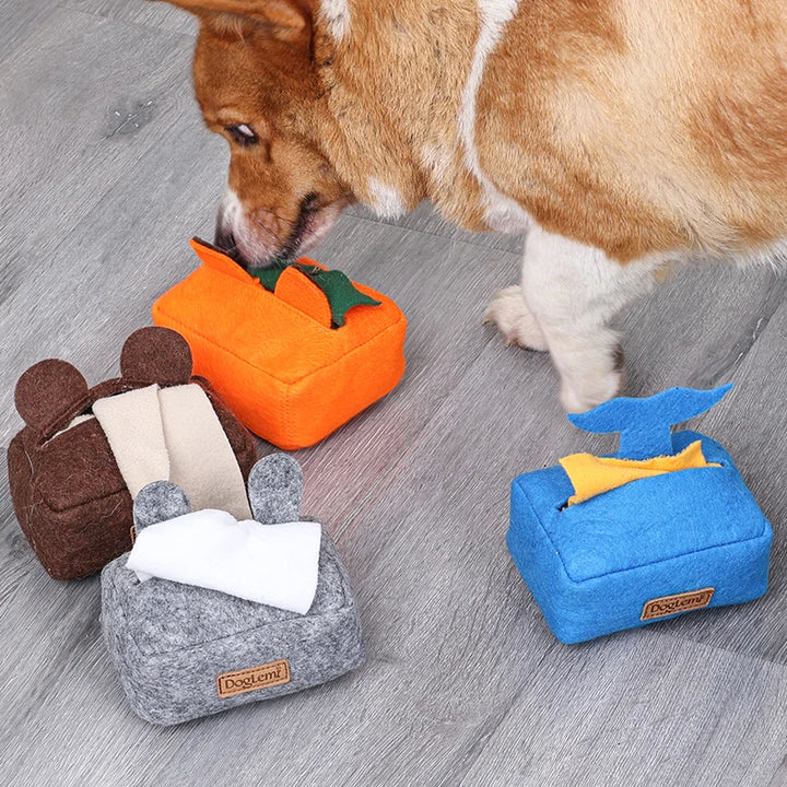 Dog Interactive Snuffle Toys Treat Dog Feeder Pet Toys