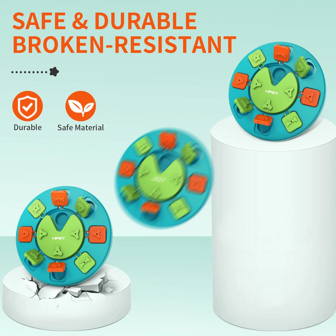 Dog Puzzle Toy Slow Feeder For IQ Training