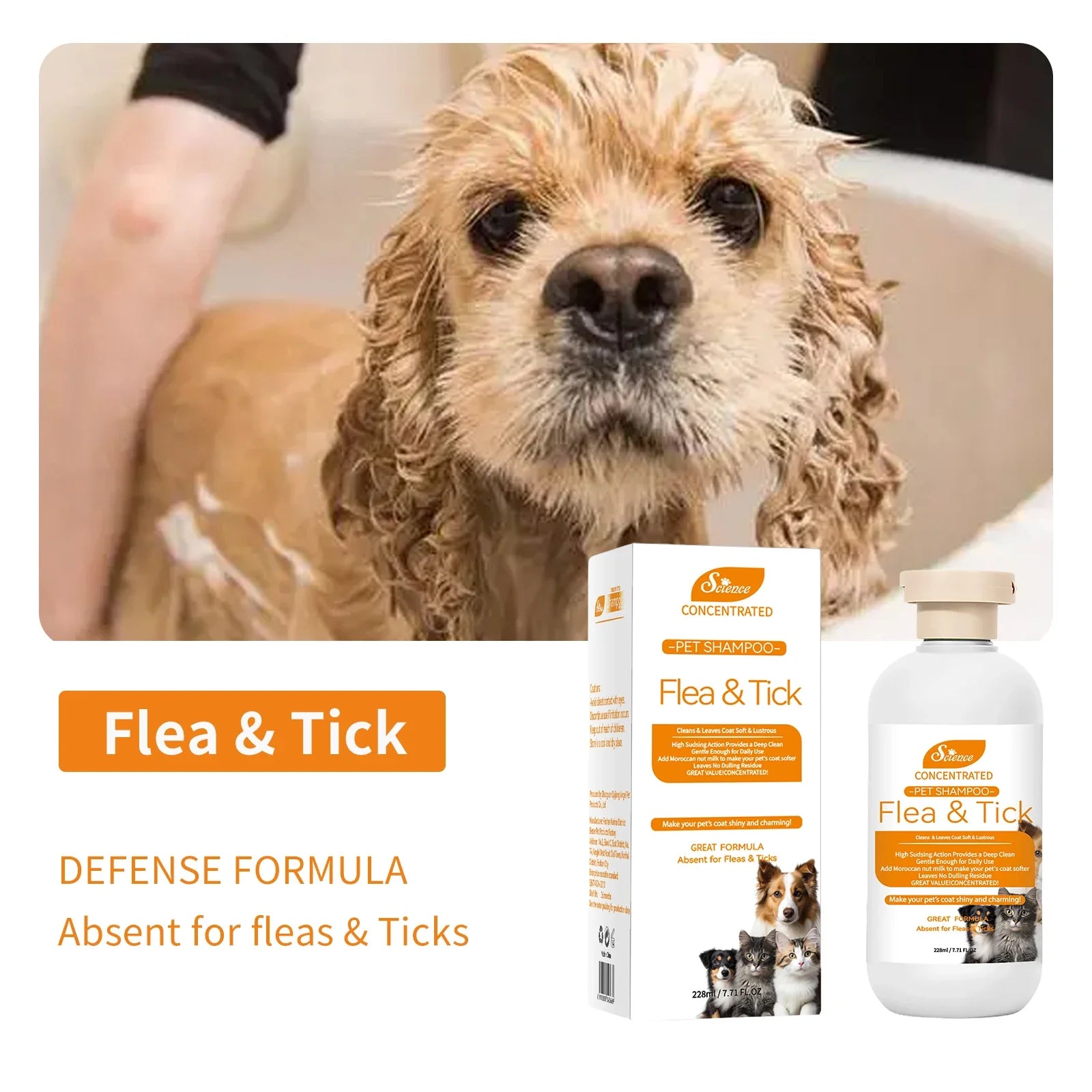 Pet Grooming for Sensitive Skin  Hypoallergenic Shampoo