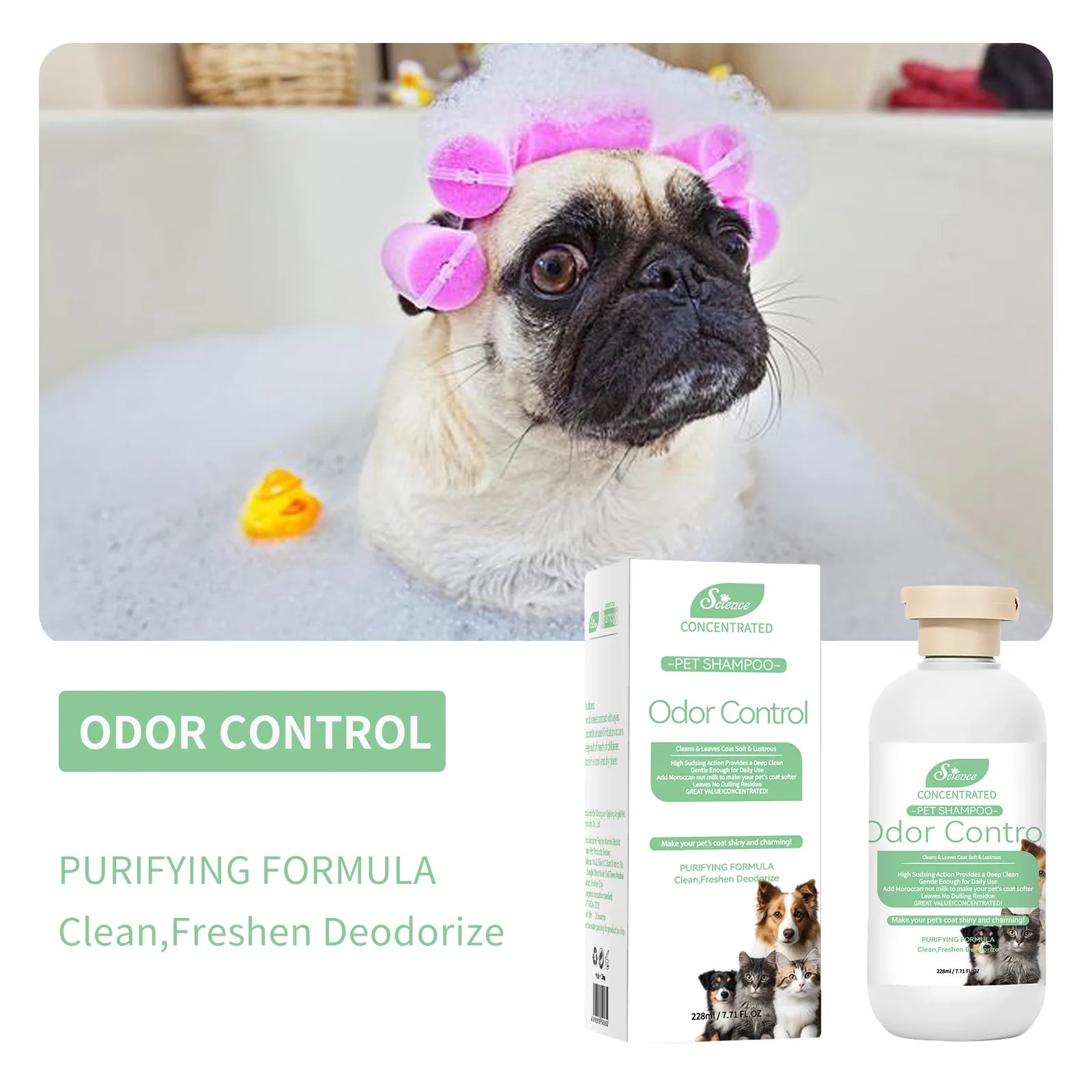 Pet Grooming for Sensitive Skin  Hypoallergenic Shampoo