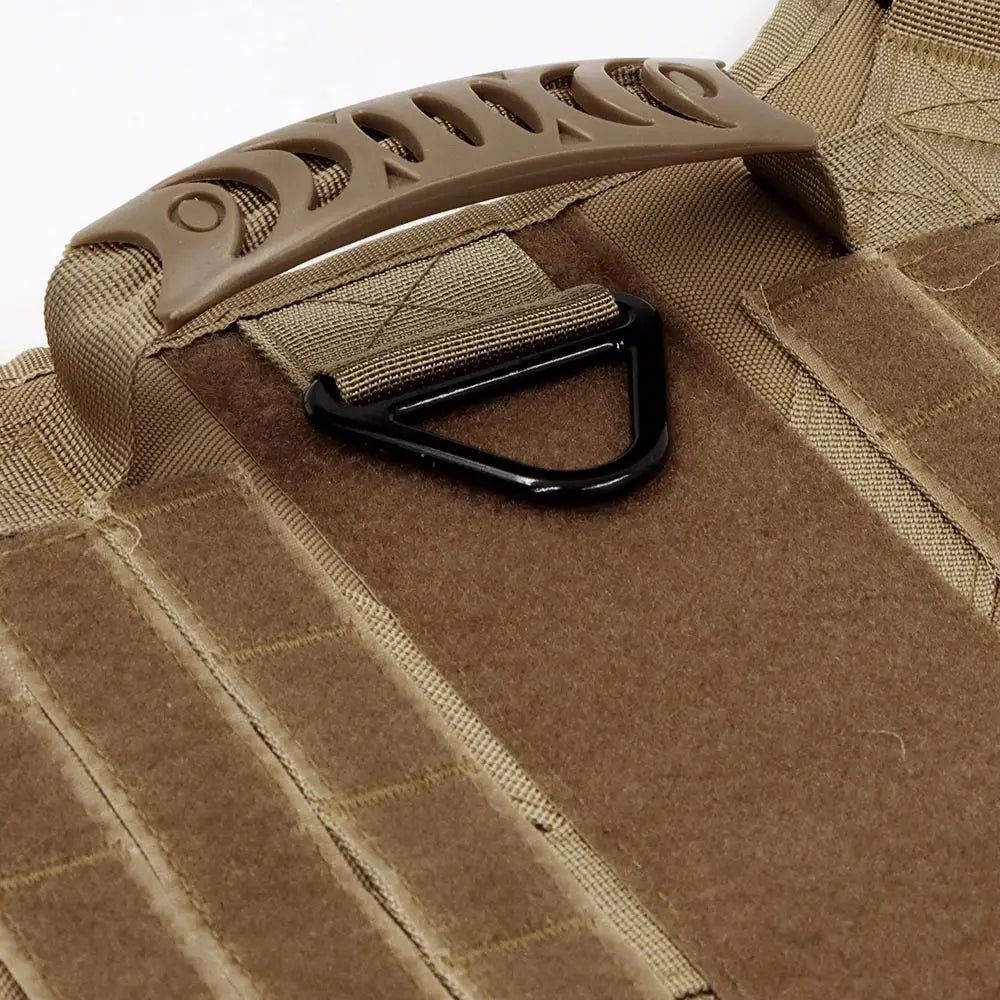 Military Large Dog Harness Pet Leash Collar