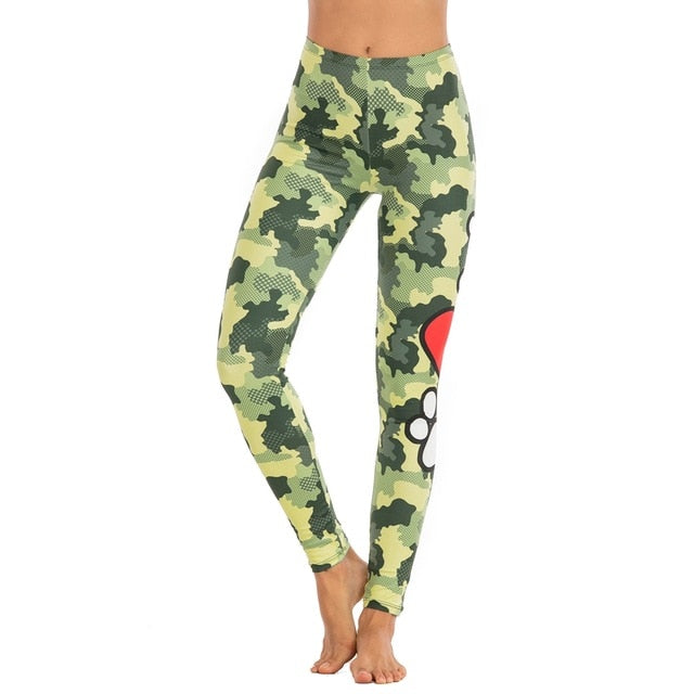 High Waist Fashion Cotton Leggings