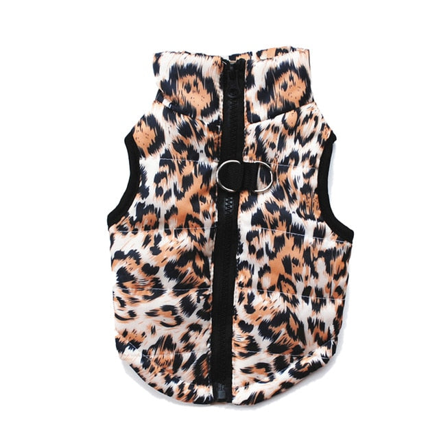 Winter Warm Cotton Windproof Fur Hoodie Puppy Outfits