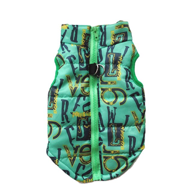 Winter Warm Cotton Windproof Fur Hoodie Puppy Outfits