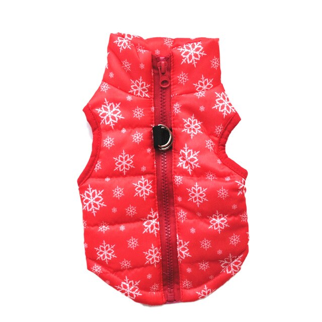 Winter Warm Cotton Windproof Fur Hoodie Puppy Outfits