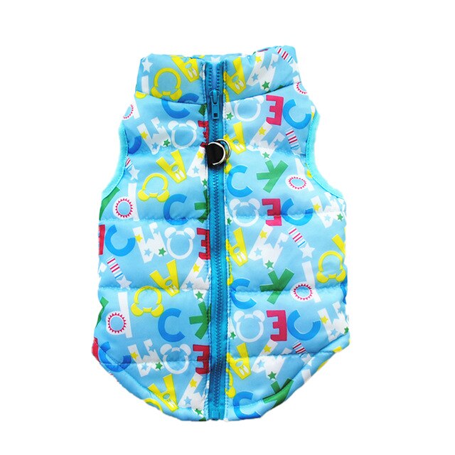 Winter Warm Cotton Windproof Fur Hoodie Puppy Outfits