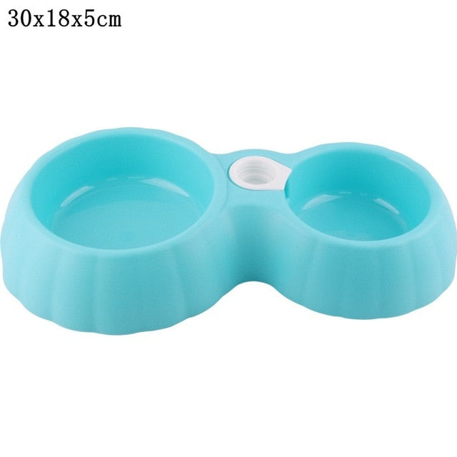 Stainless Steel Double Pet Feeding Dishes