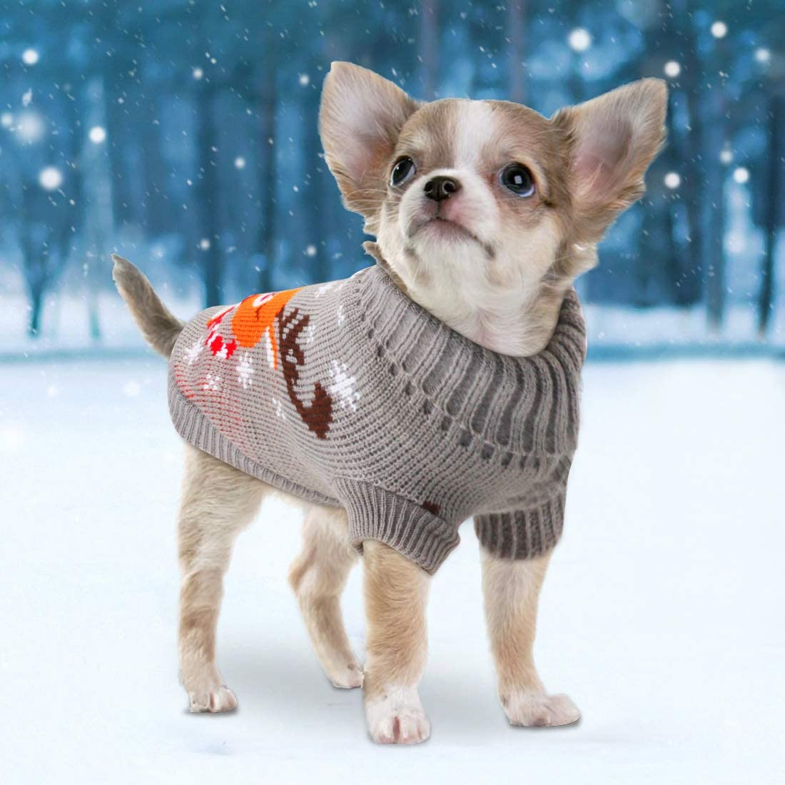 Christmas Winter Dog Sweater