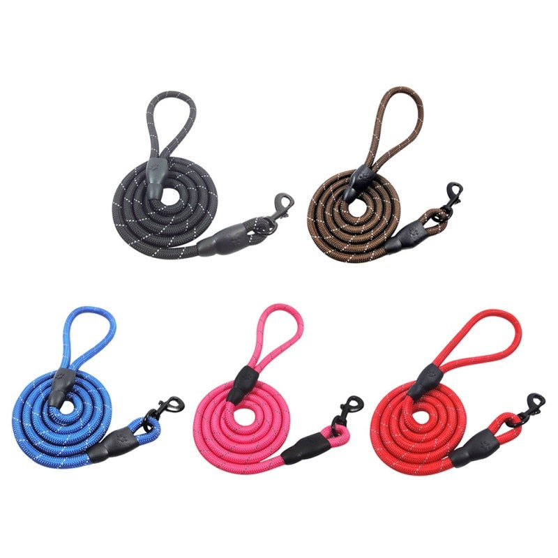 Large Dog Nylon Running Tracking Leashes