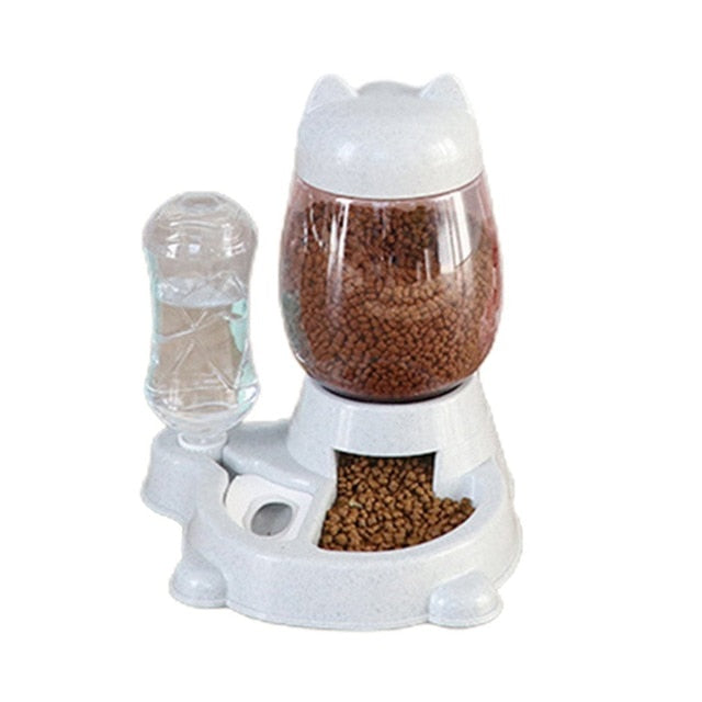 Automatic Drinking Water Bottle & Feeder Bowl for Dogs