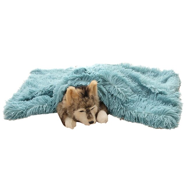Soft Flannel Thickened Soft Fleece Dog Blanket