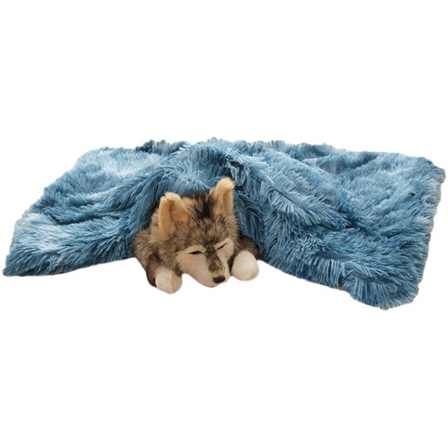 Soft Flannel Thickened Soft Fleece Dog Blanket