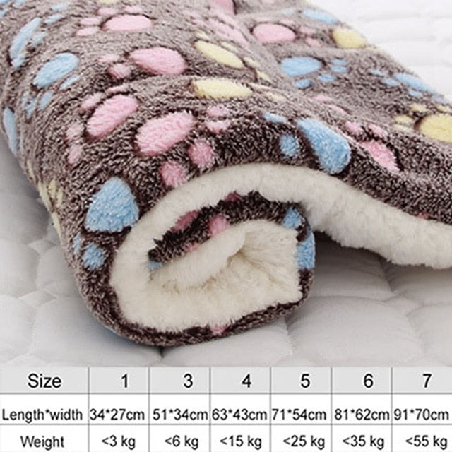 Soft Warm Sleeping Blanket For Dog