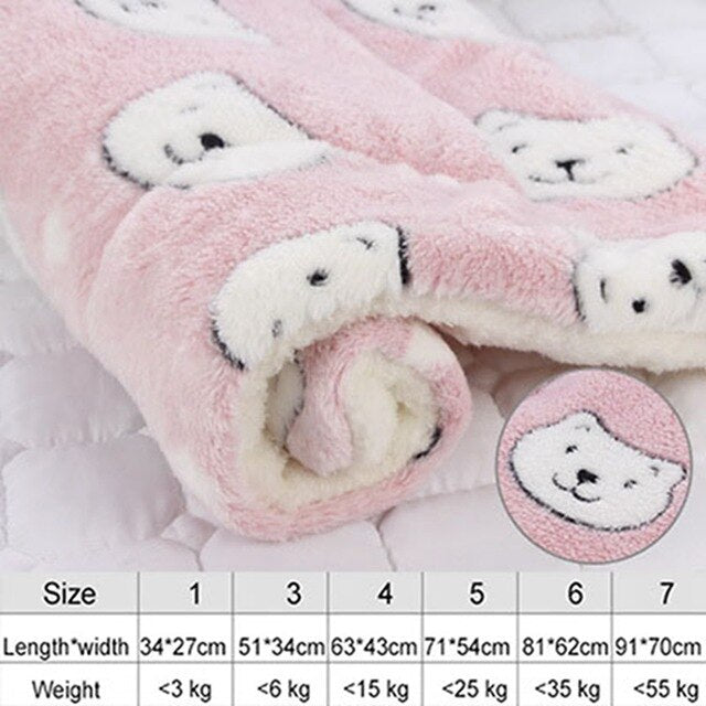 Soft Warm Sleeping Blanket For Dog