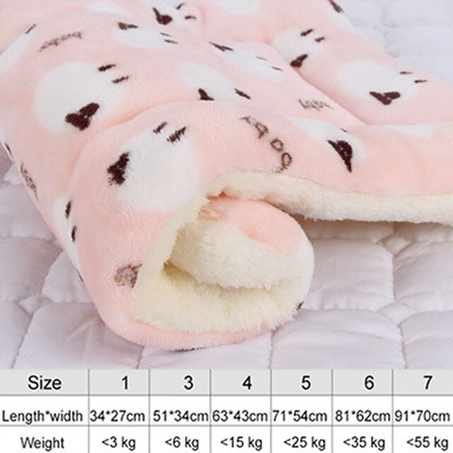 Soft Warm Sleeping Blanket For Dog