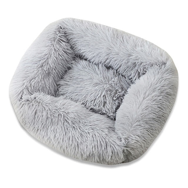Anti Slip Botton Warm Winter Long Plush Dog Bed