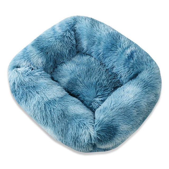 Anti Slip Botton Warm Winter Long Plush Dog Bed